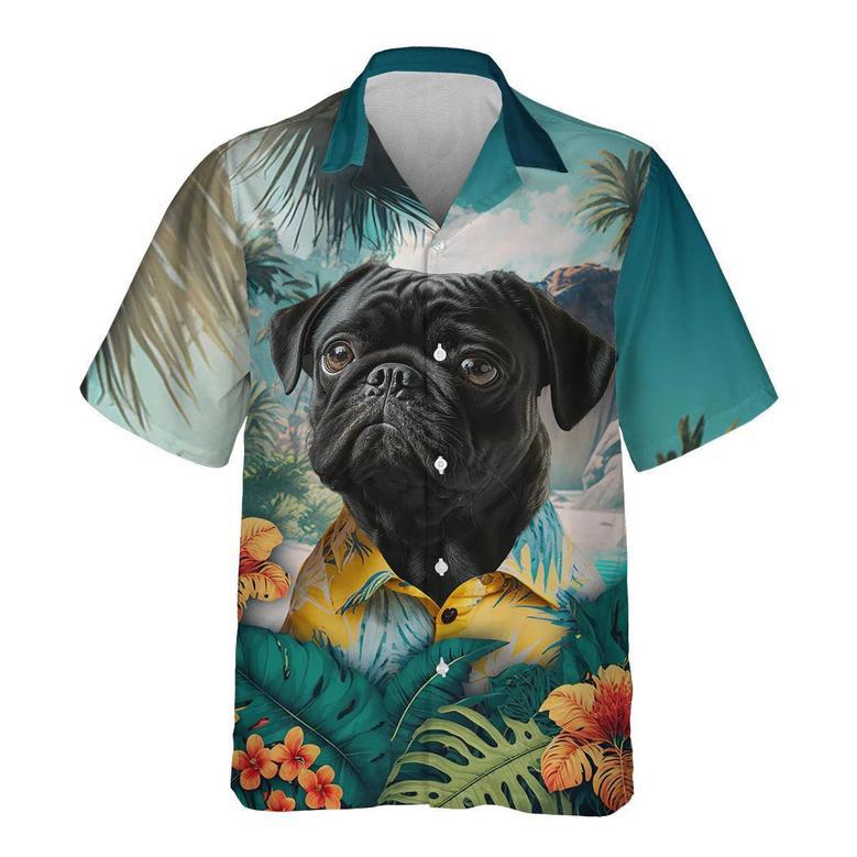 Pug - Tropical Hawaiian Shirt Summer Gifts