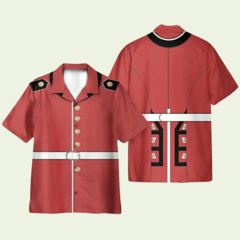 Queens Guard Cosplay Costume Hawaiian Shirt