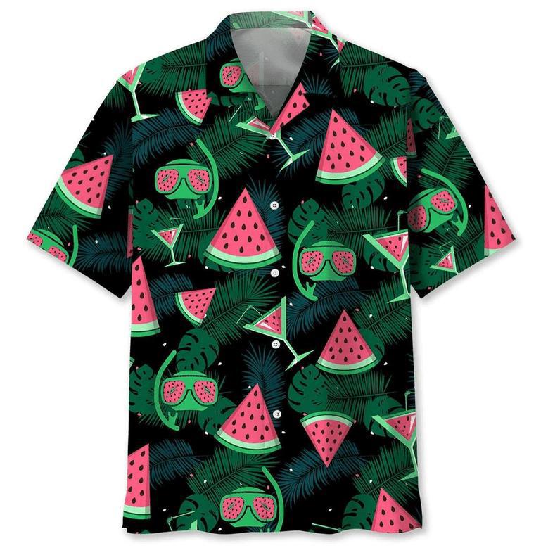 Scuba Diving Watermelon Hawaiian Shirt Summer Gifts