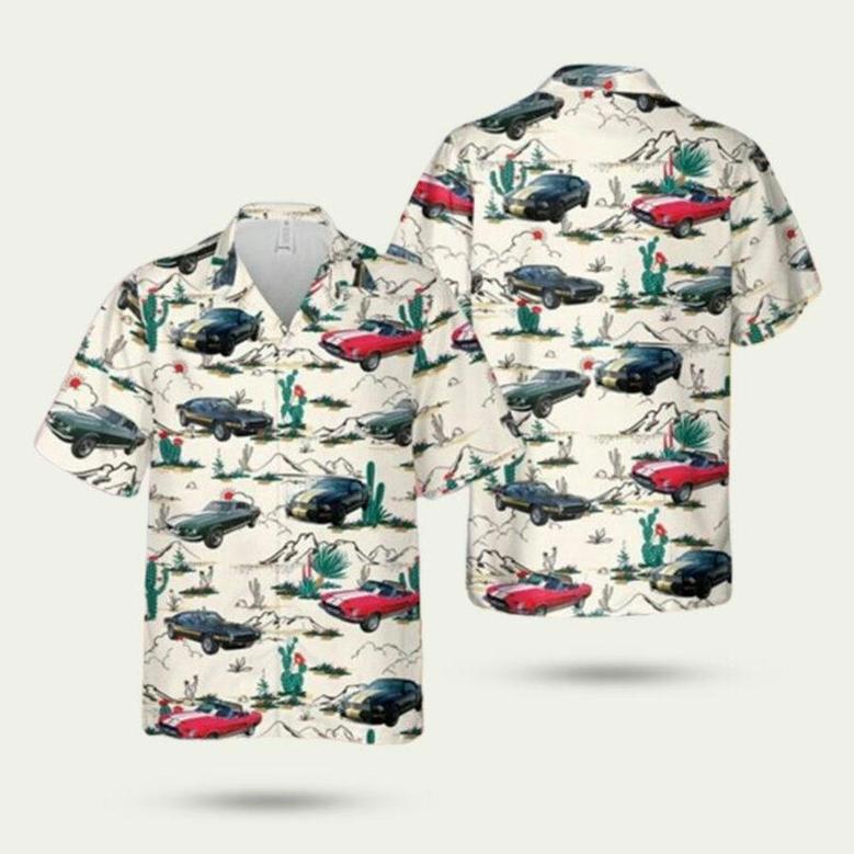 Shelby Mustang Hawaiian Shirt