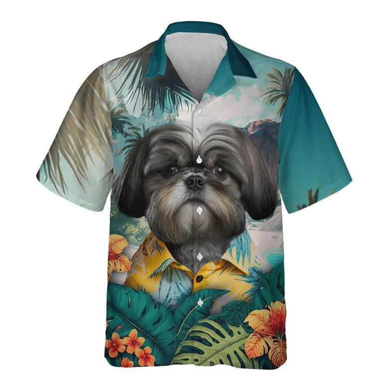 Shih Tzu - Tropical Hawaiian Shirt Summer Gifts