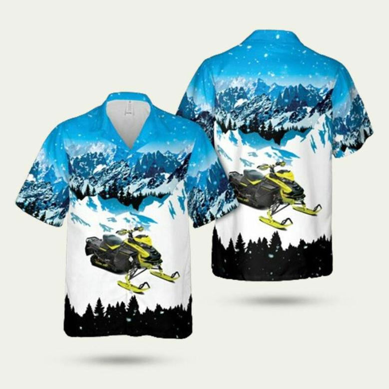 Ski Doo Hawaiian Shirt