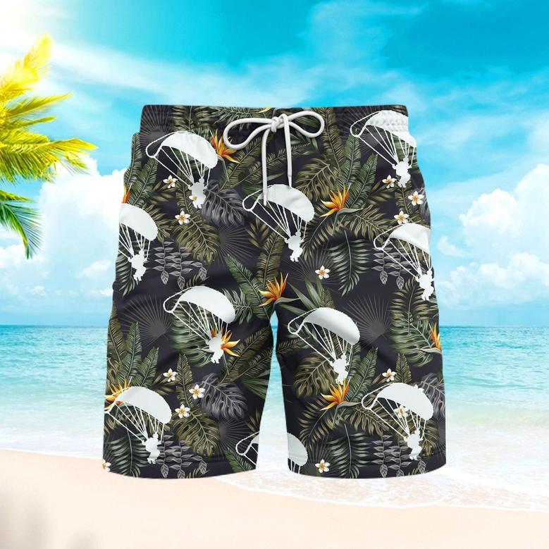 Skydiving Nature Beach Shorts For Men