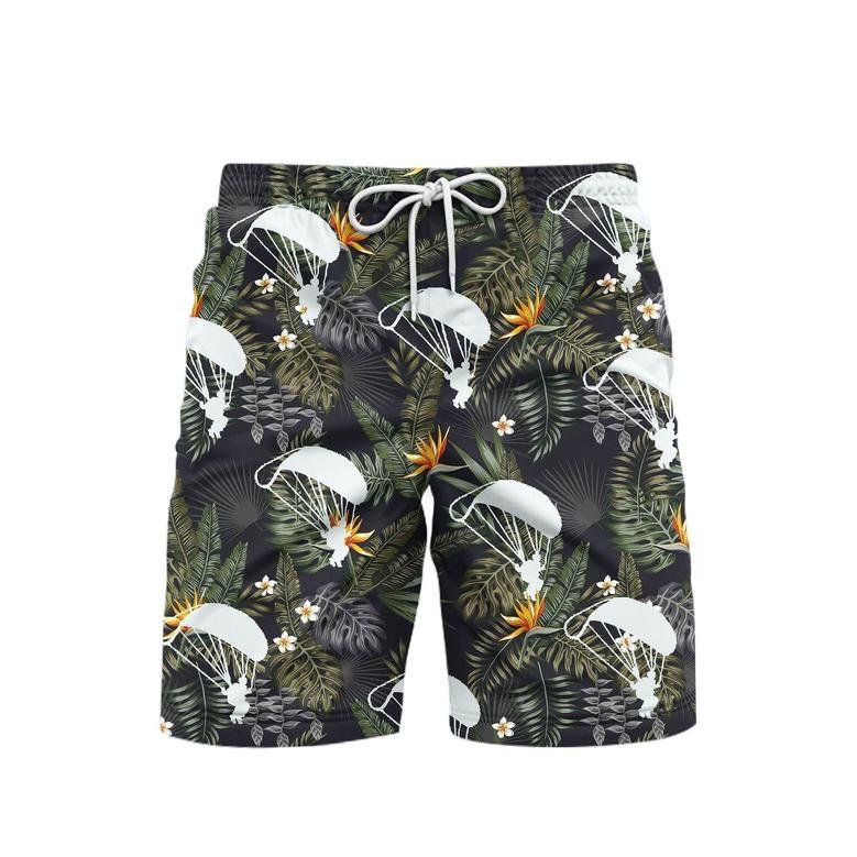 Skydiving Nature Beach Shorts For Men