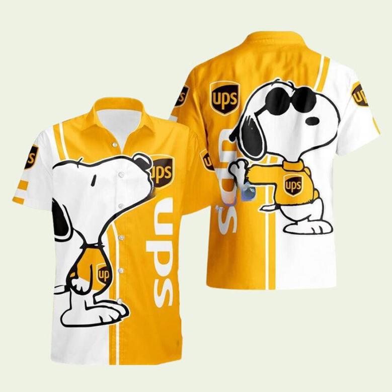 Snoopy Ups Hawaiian Shirt