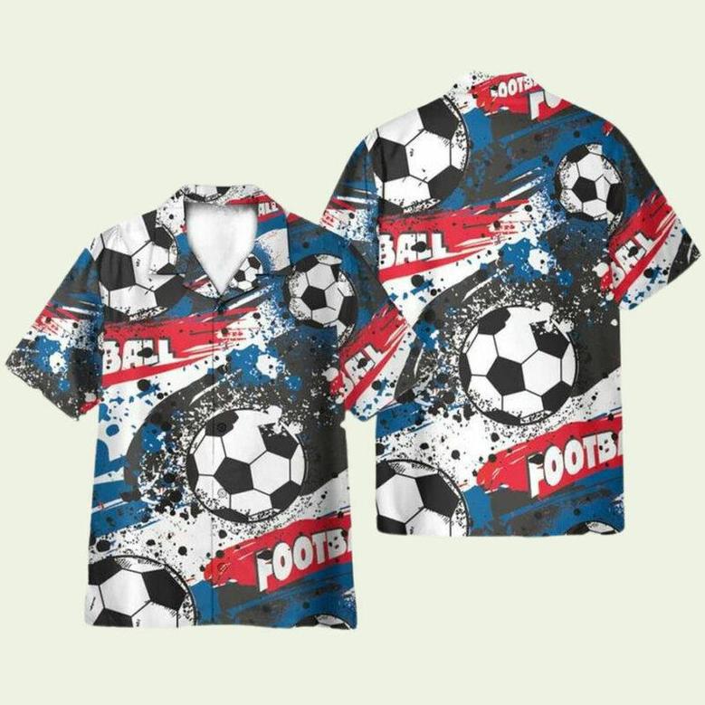 Soccer Football Hawaiian Shirt