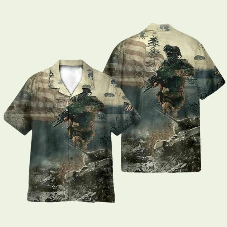 Soldier November 11 Veteran Day Hawaiian Shirt