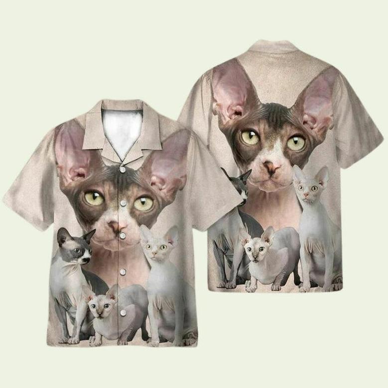 Sphynx Great Funny Hawaiian Shirt