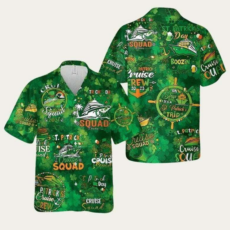 St Patricks Day Cruise Squad Hawaiian Shirt