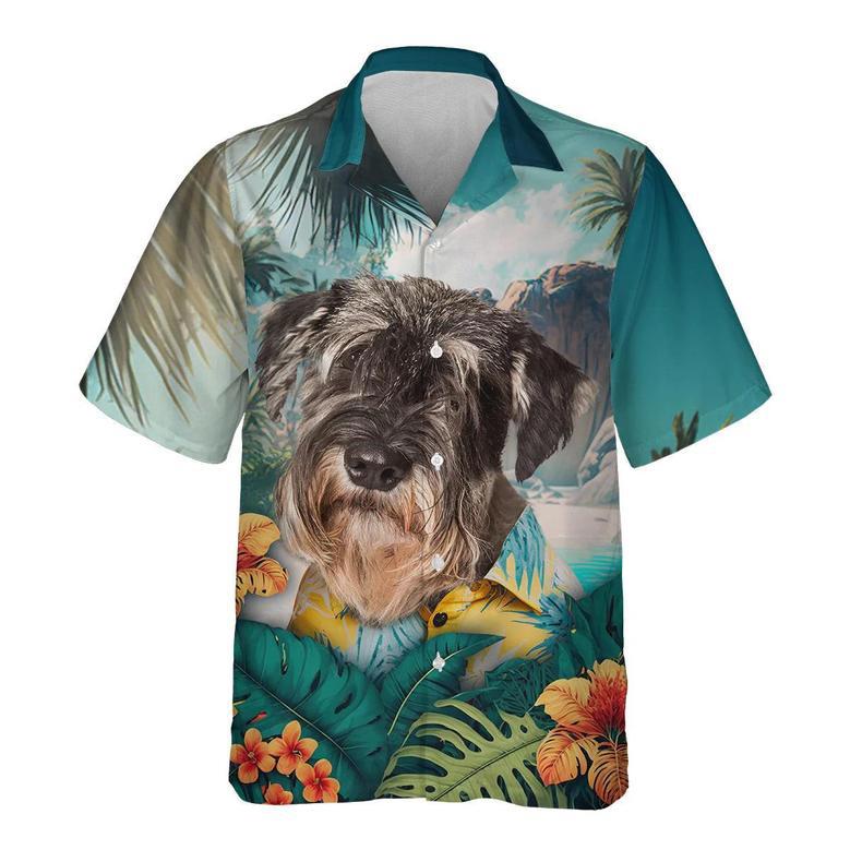 Standard Schnauzer - Tropical Hawaiian Shirt Summer Gifts