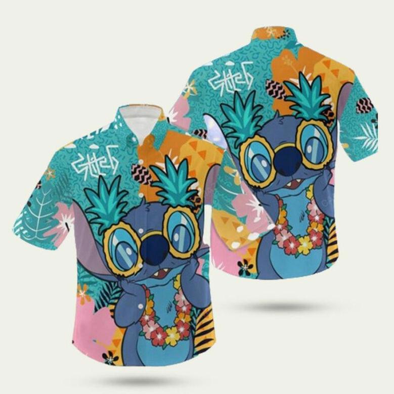 Stich Walt Disney Hawaiian Shirt