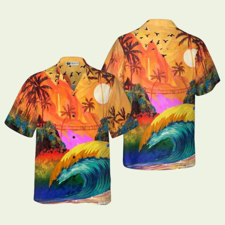 Sunset Hawaiian Shirt