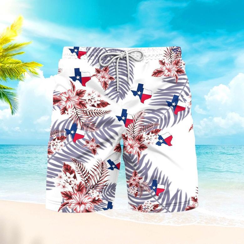 Texas Summer Beach Shorts For Men