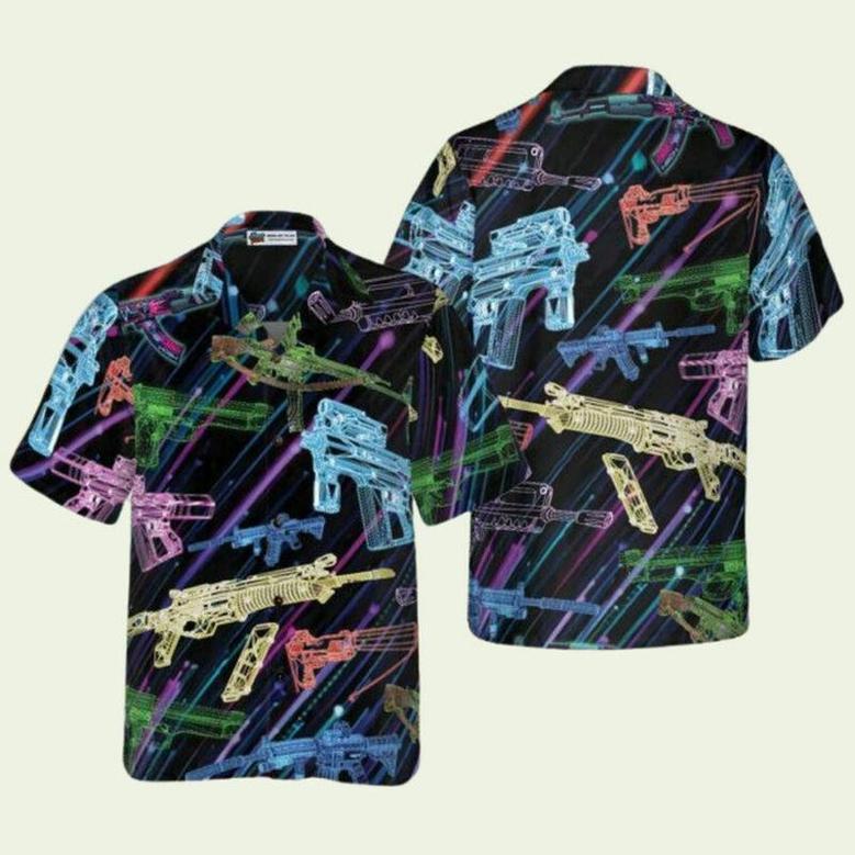 The Battle Is Calling For A Gun On It Hawaiian Shirt