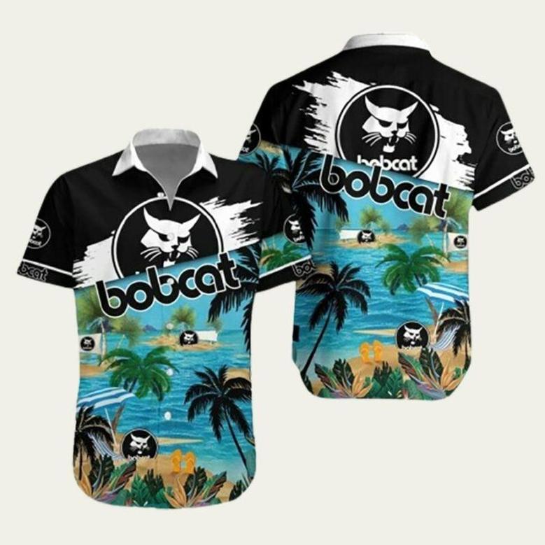 The Bobcat Beach Tropical Breathable Hawaiian Shirt