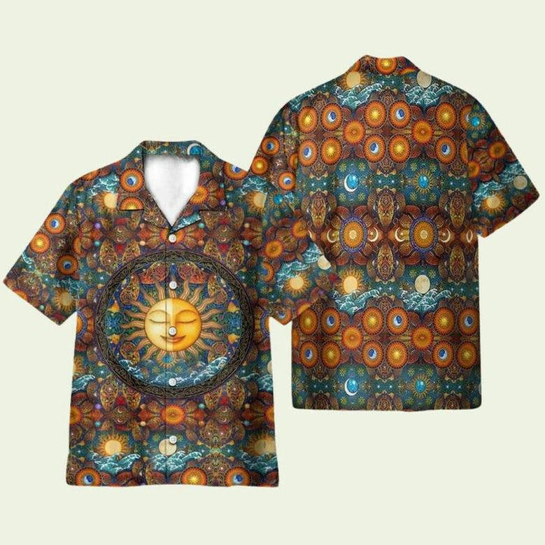 The Sun Energy Hippie Thing Hawaiian Shirt