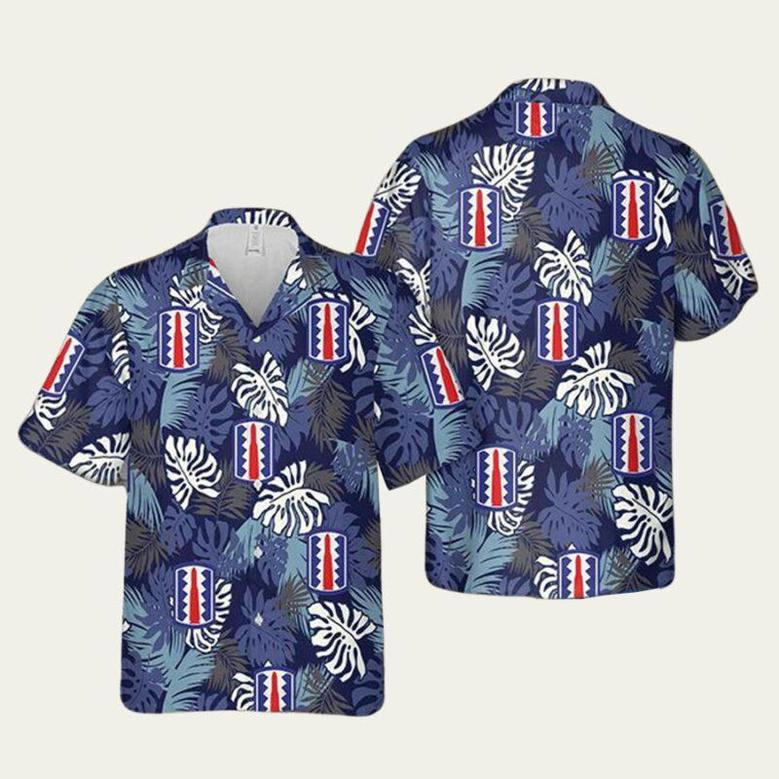 The Us Army Infantry Brigade Hawaiian Shirt