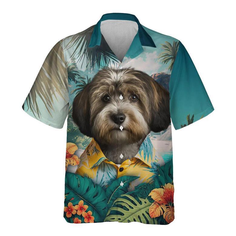 Tibetan Terrier - Tropical Hawaiian Shirt Summer Gifts