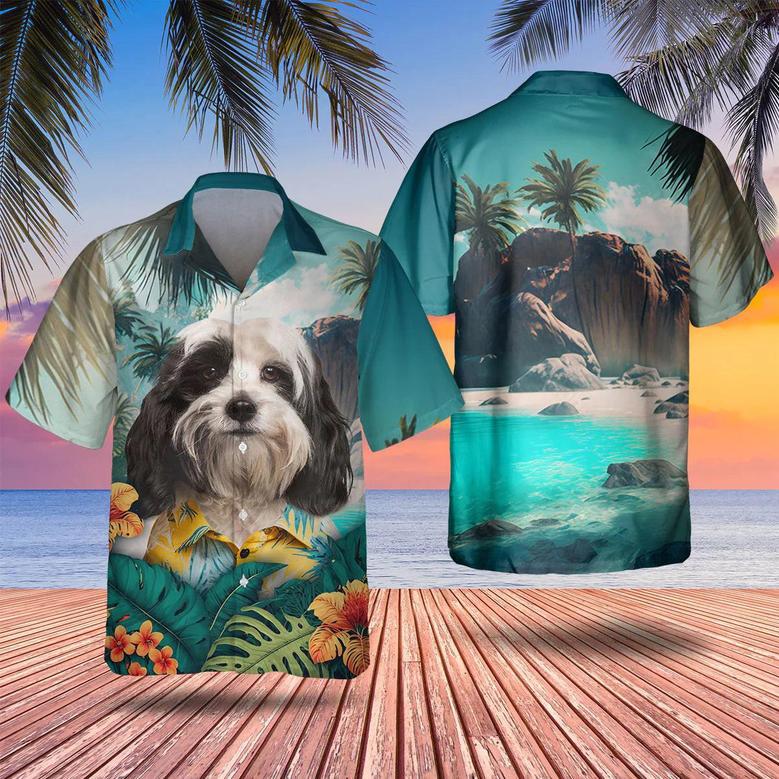 Tibetan Terrier - Tropical Hawaiian Shirt Summer Gifts