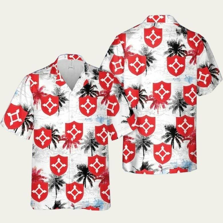 Troop Command Florida Army National Guard Aloha Hawaiian Shirt