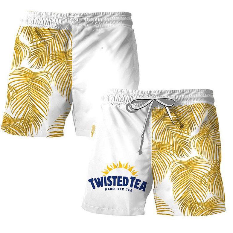 Twisted Tea Tropical Fern Swim Trunks