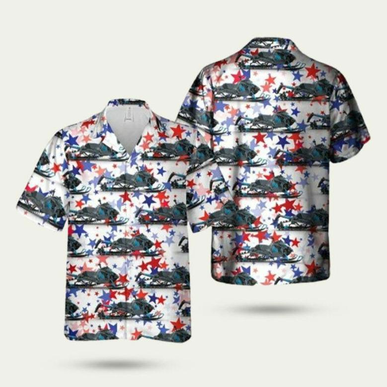 Us Arctic Cat Snowmobiles Riot X Tropical Summer Hawaiian Shirt