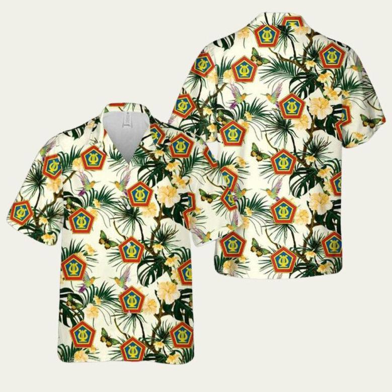 Us Army Field Band Hawaiian Shirt