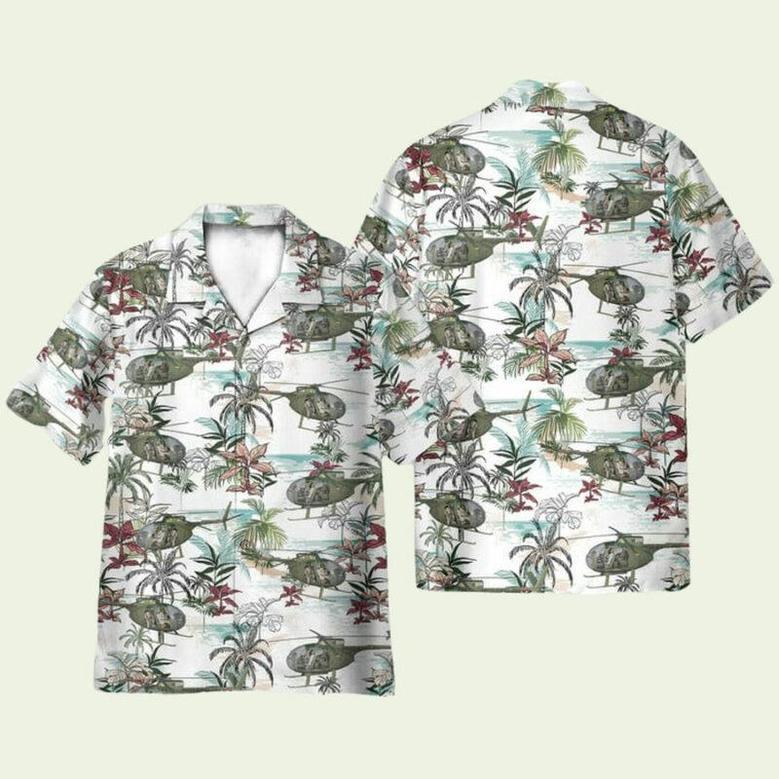 Us Army Hughes Oh Hawaiian Shirt