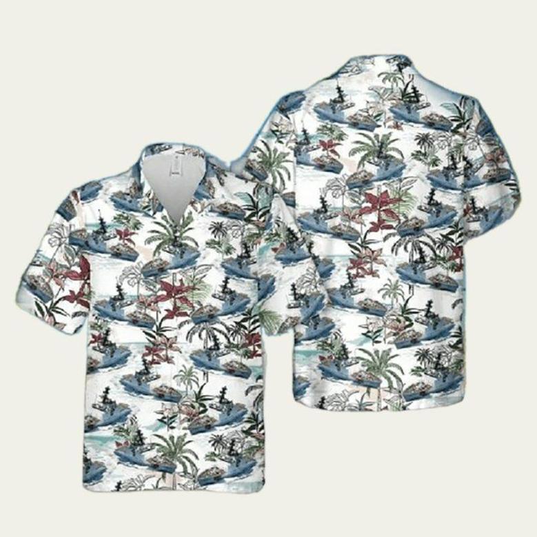 Us Coast Guard Coconut Hawaiian Shirt