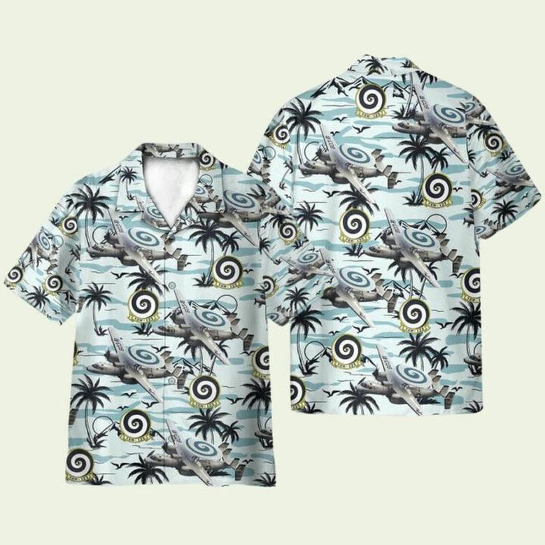 Us Navy Northrop Grumman Hawkeye Hawaiian Shirt