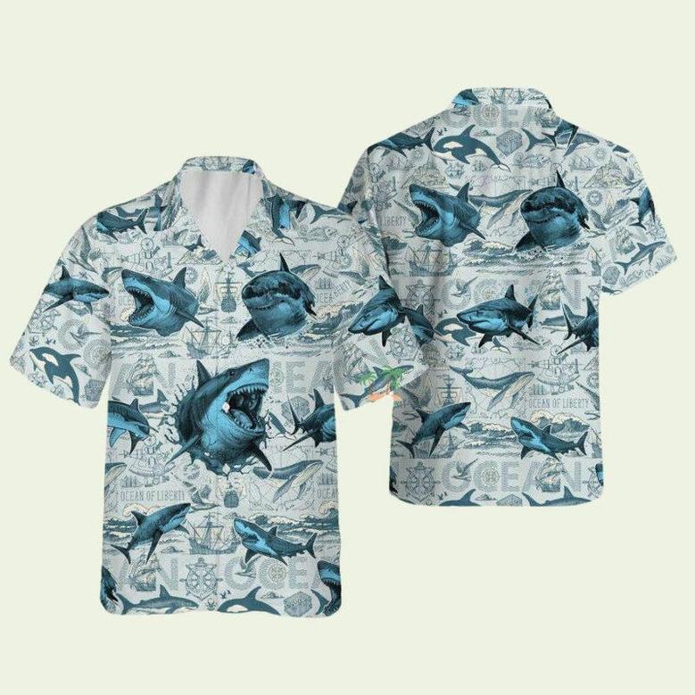 Whale Shark Hawaiian Shirt