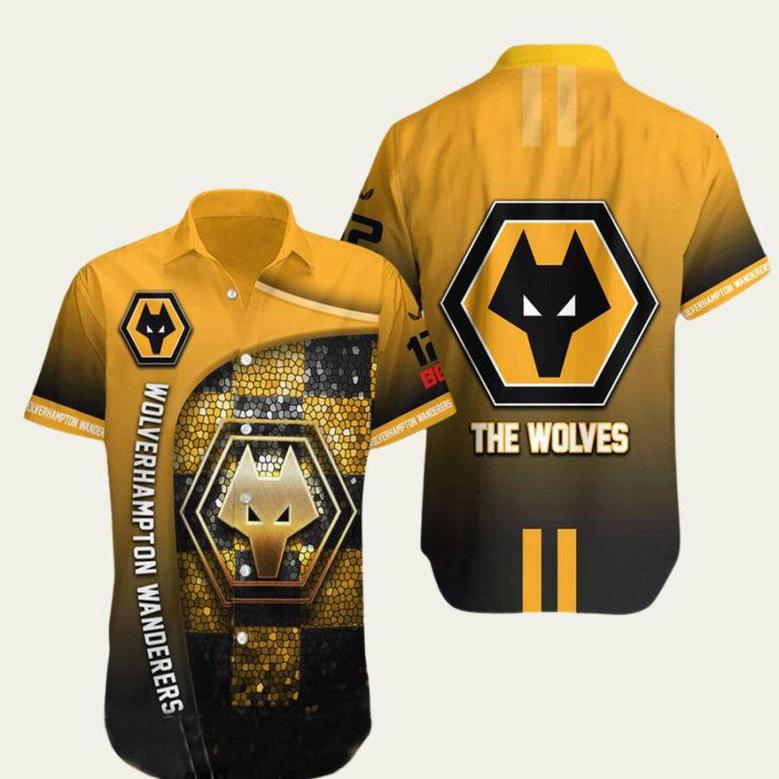 Wolverhampton Wanderers Fc Hawaiian Shirt