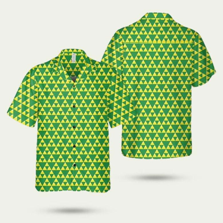 Zelda Triforce Hawaiian Shirt