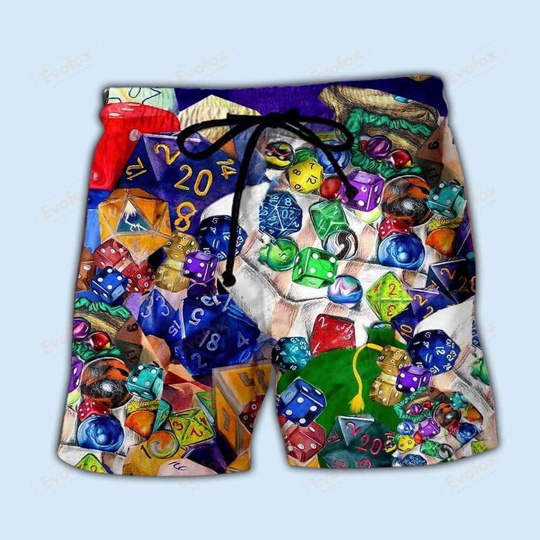 Always Examine The Dice Beautiful Beach Short