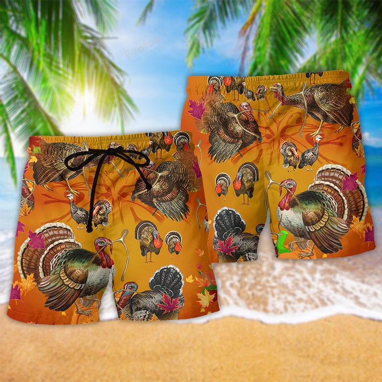 Animal Love Peaceful Hot Colors Beach Short