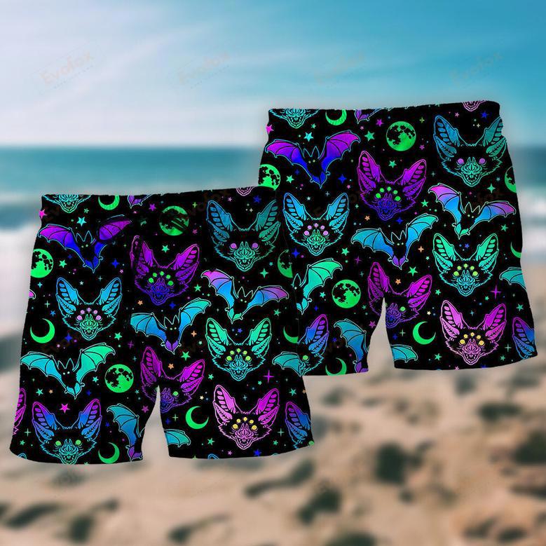 Bat Neon Magic Style Beach Short