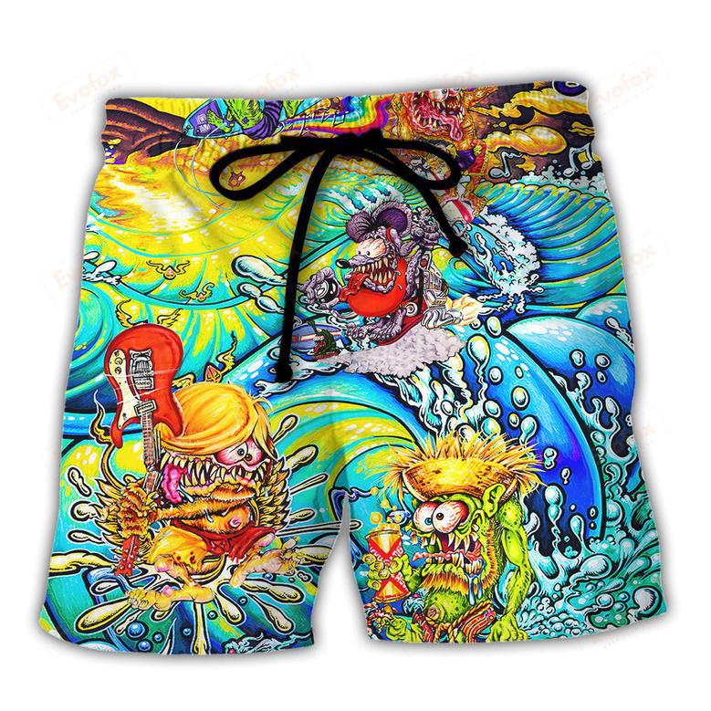 Beach Bum 4 Life Crazy Life Beach Short