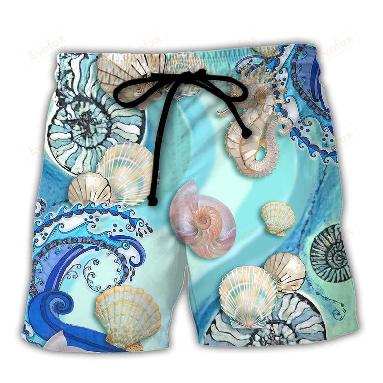 Beach Not All Who Wander Are Lost. Some Are Looking For The Perfect Seashell Beach Short