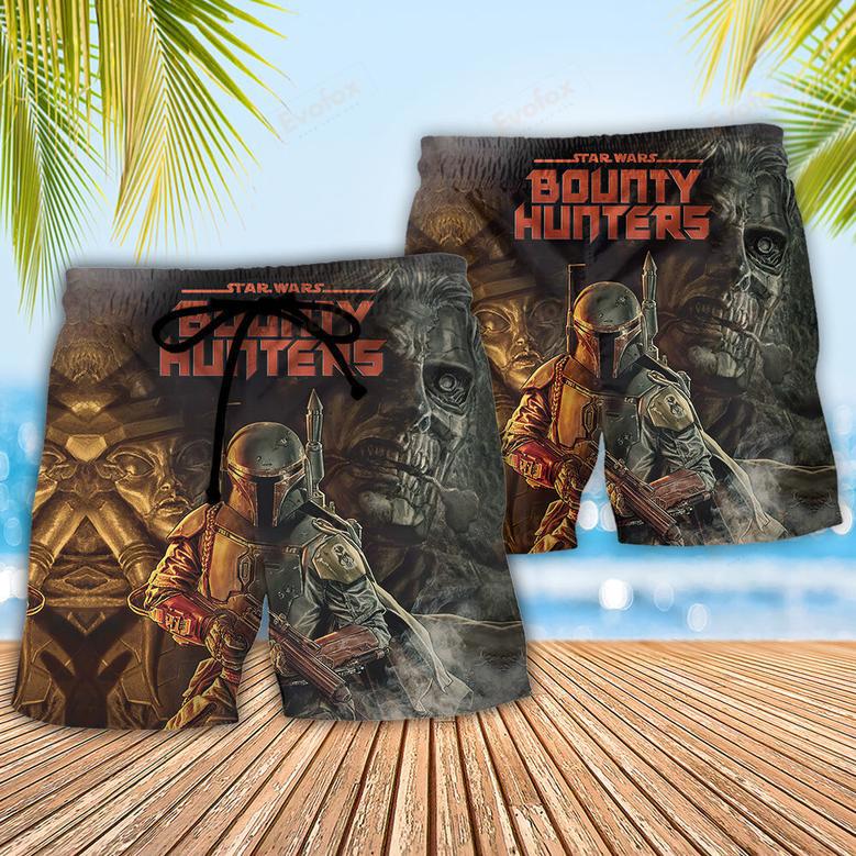 Boba Fett Bounty Hunters Beach Short