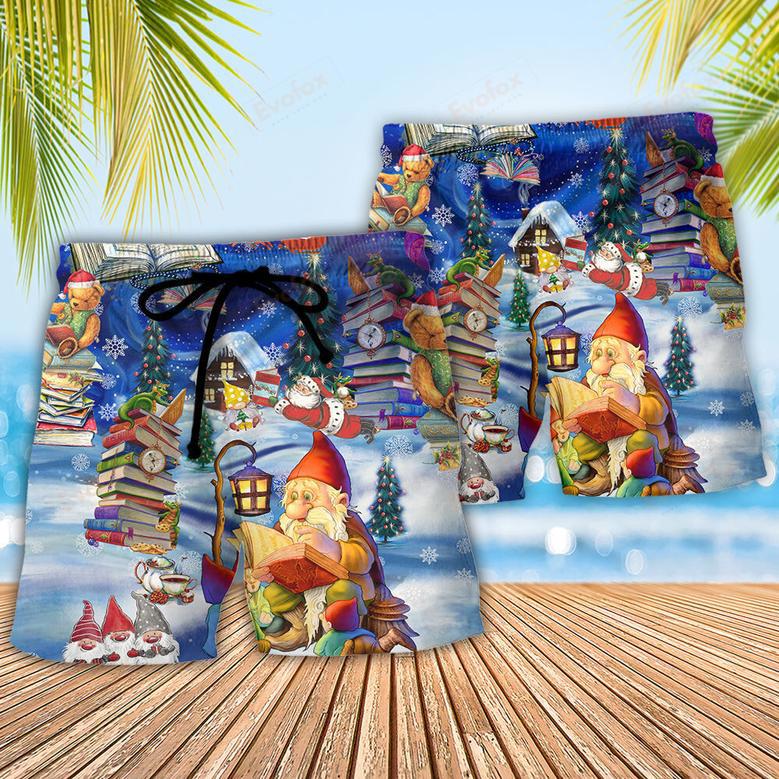 Book Make Me Happy Merry Christmas Beach Short