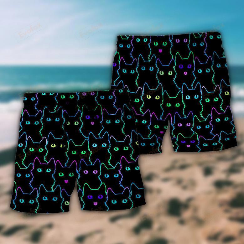 Cat Cute Little Beach Short