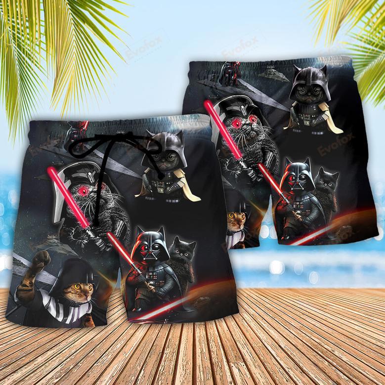 Cat Darth Beach Short