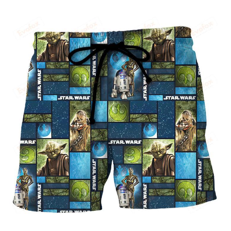 Chewie Pattern Beach Short