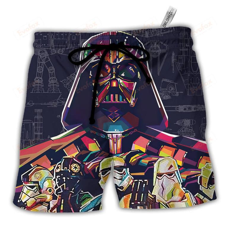 Darth SW Print Beach Short