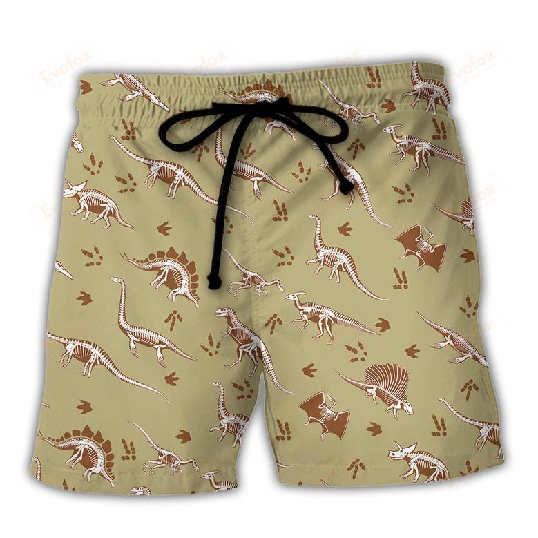 Dinosaur Little Basic Style Beach Short