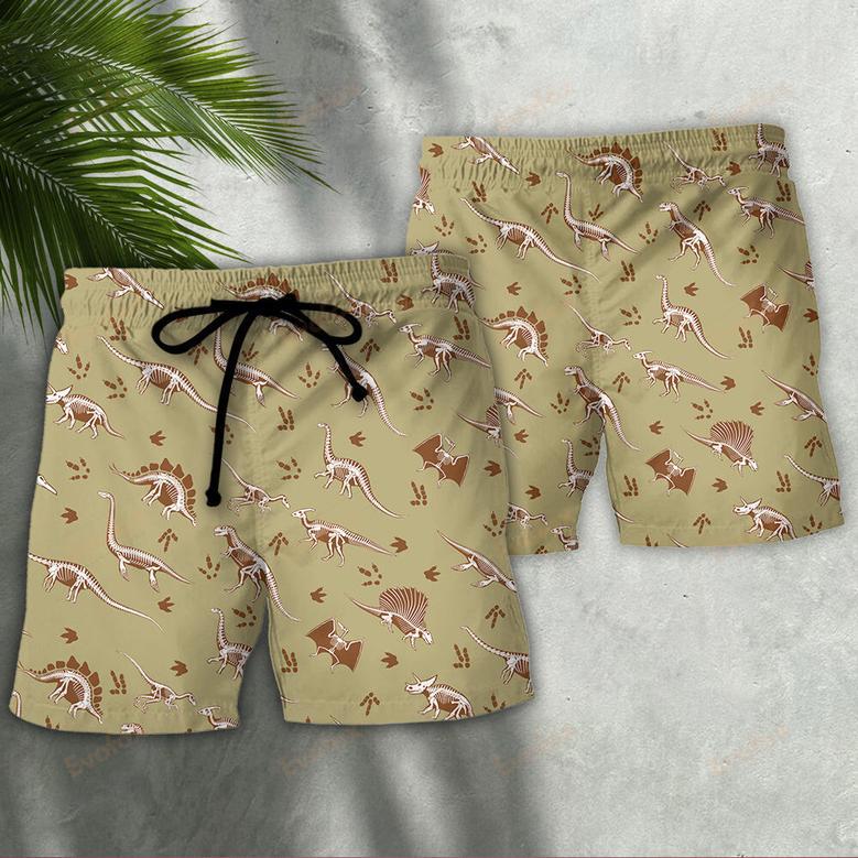 Dinosaur Little Basic Style Beach Short