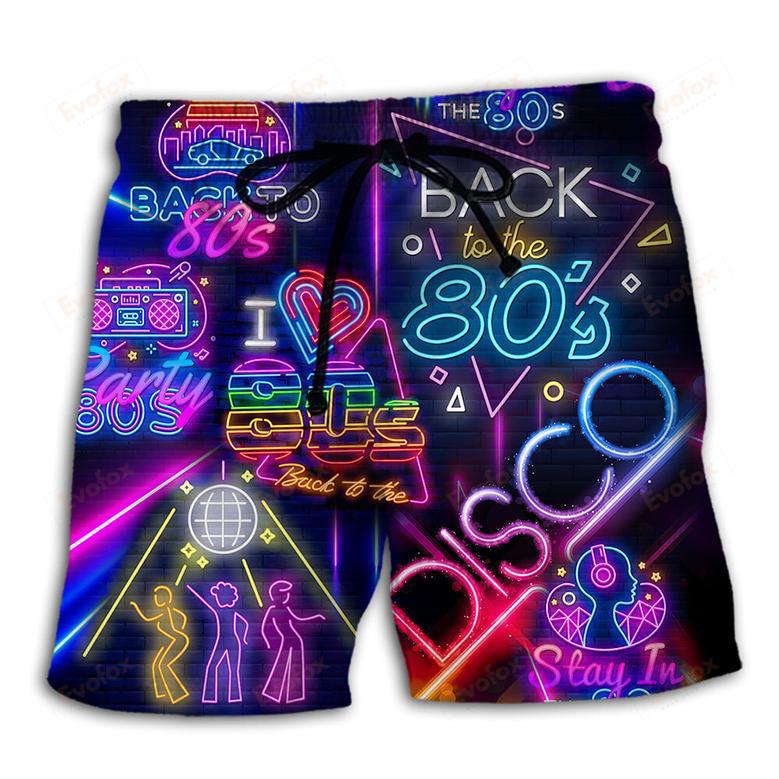 Disco To The Disco Music Love Beach Short