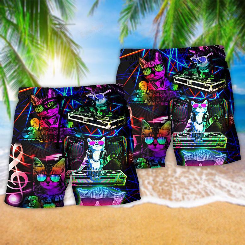 DJ Cat Life Stunning Beach Short