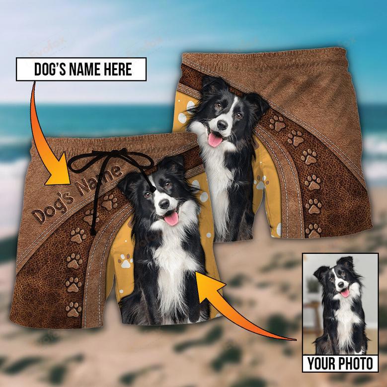 Dog My Lovely Dog Custom Photo Personalized Beach Short