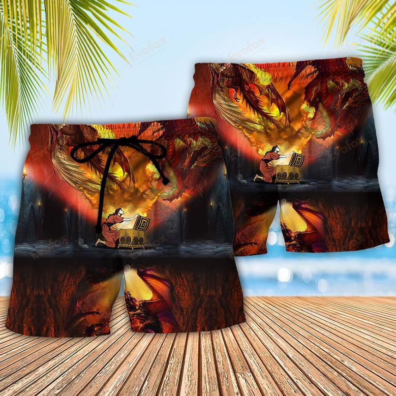 Dragon Amazing Love Life Beach Short